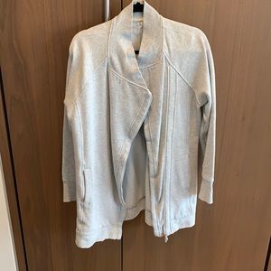 Lululemon Gray zip sweatshirt